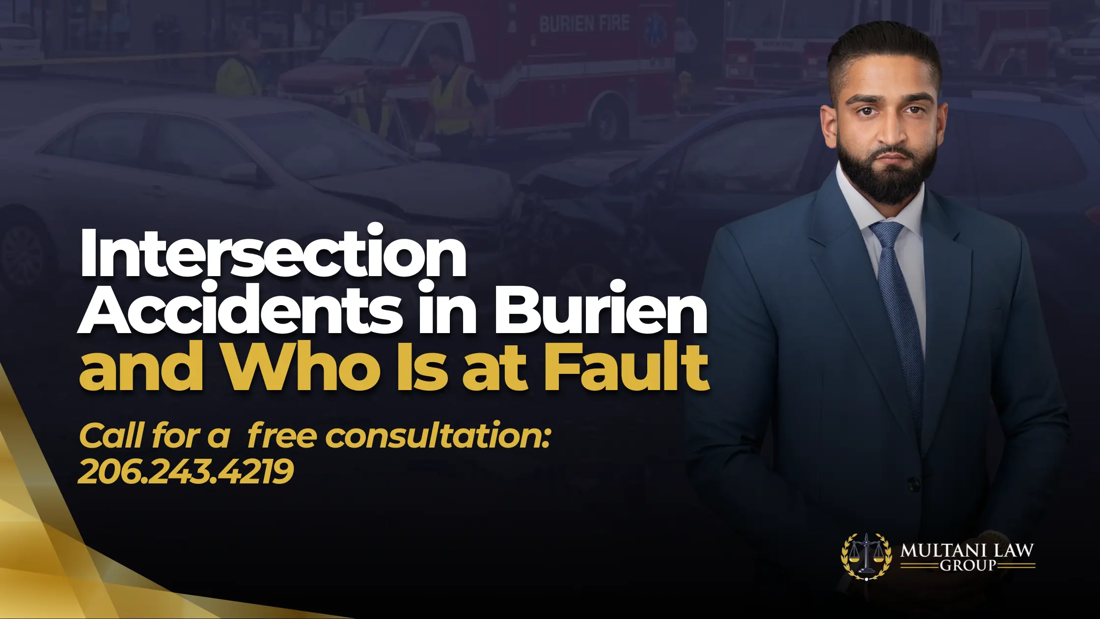 Intersection Accidents in Burien and Who Is at Fault